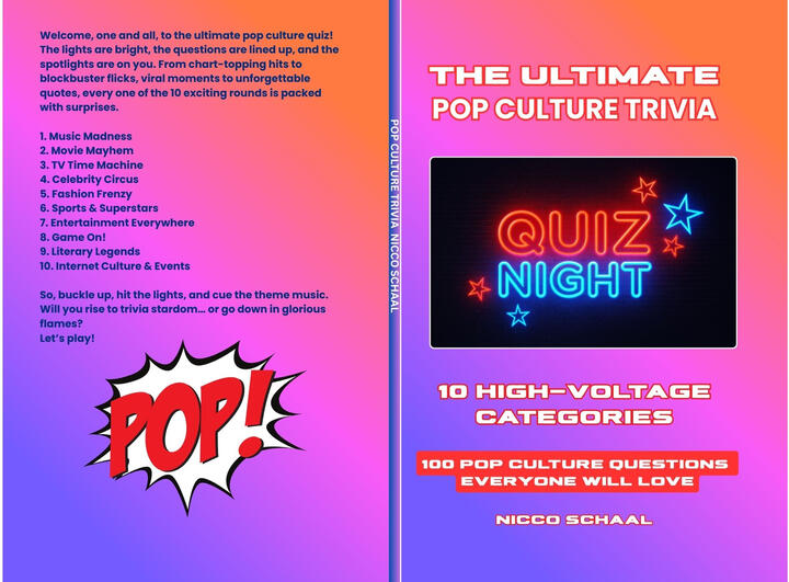 Pop Culture Trivia Book Cover Pop Culture Trivia