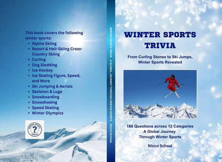 Winter Sports Trivia Book Cover Winter Sports Trivia